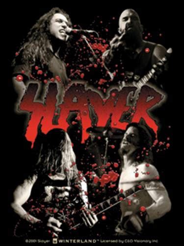 Slayer Sticker Photo Logo Rock Merch Universe