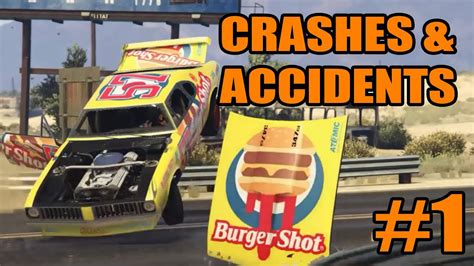 Gta 5 Crashes And Accidents Part 1 Youtube
