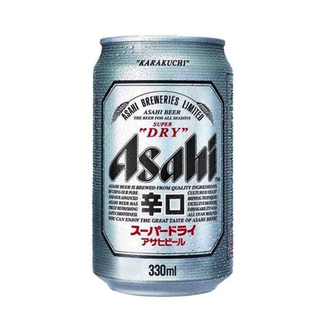 Asahi Super Dry Can 330ml All Day Supermarket