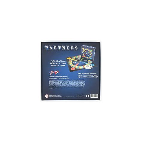 Partners Board Game A 4 Player Strategy Board Game Played In Teams Of