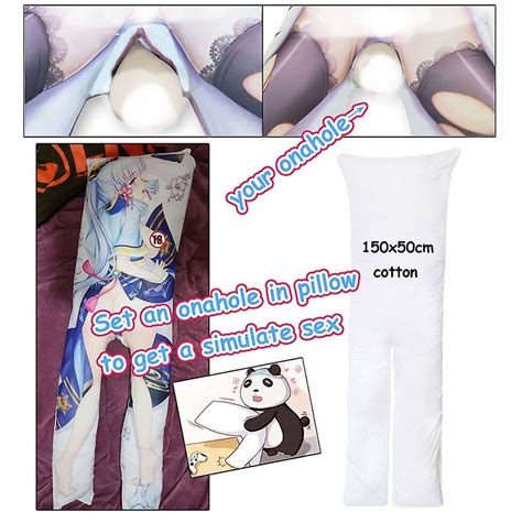 Whole Body Rem Dakimakura Sex Anime Genshin Impact Ganyu Body Pillow