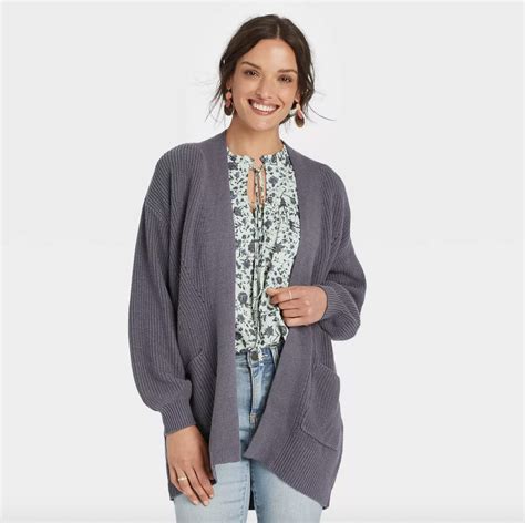 Lovely Layer Universal Thread Open Front Cardigan Best Fall Sweaters