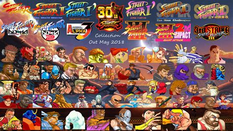 Street Fighter 30th Anniversary Collection Wallpap By Yoink17 On Deviantart