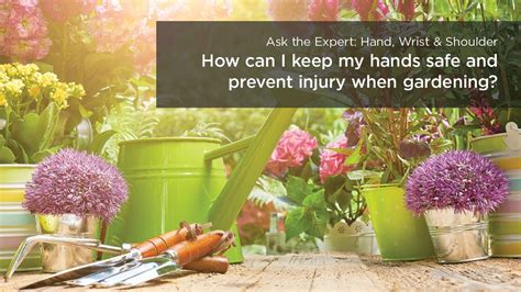 Preventing Hand Injuries When Gardening Youtube