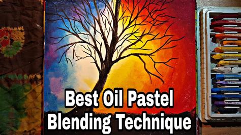 Best Oil Pastels Blending Techniques For Beginners 2018 Oil Pastel