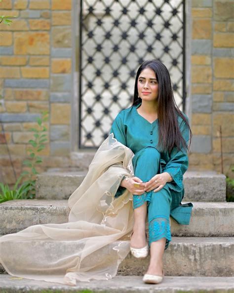 Actress Rimsha Waheed Kiani Beautiful Salwar Suit Girls Image Fashion Beautiful