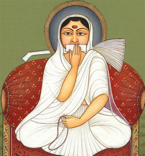 A Jain Sadhavi From Svetambara Sect Exotic India Art