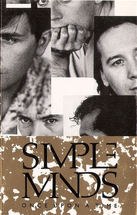 Simple Minds Once Upon A Time 1985 White Shell Cassette Discogs