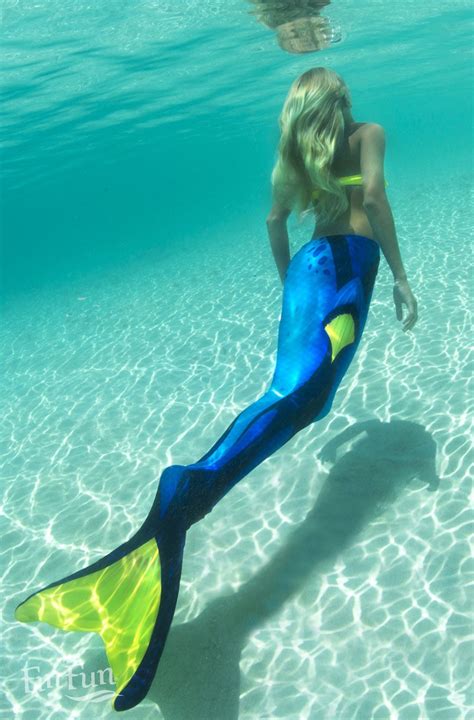 Blue Tang Mermaid Tail Finfriends