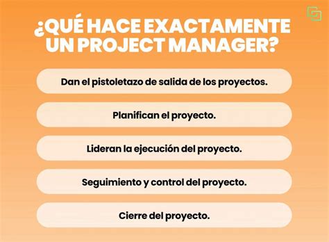 Project Manager Qui N Es Y Qu Hace