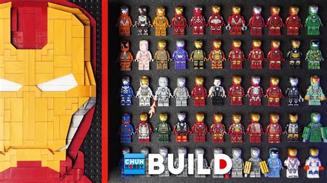 55 Iron Man Lego Minifigures Iron Book Speed Build Marvel