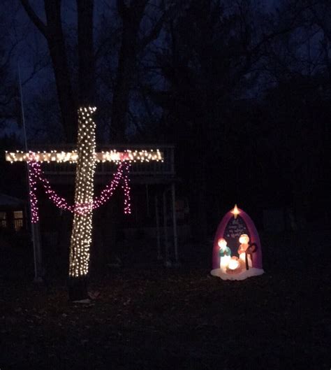 Community Cross Lighting Project Lights Up The Neighborhood In Sykes