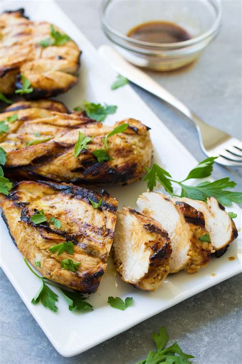 Burgers are one of the first things we grill when the weather warms up. Honey Dijon Grilled Chicken (Easy Marinade Recipe)