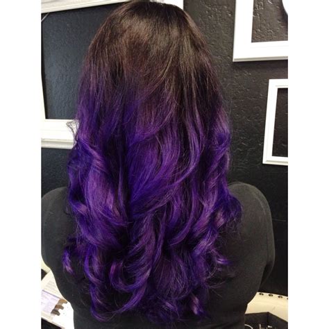 Purple Ombré Using Pravana Vivids Violet Purple Burgundy Hair