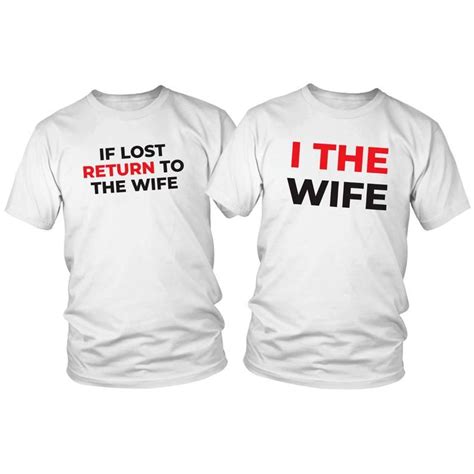 See more ideas about couple shirts, cute couple shirts, shirts. Funny Matching Shirts for Husband and Wife, Matching ...