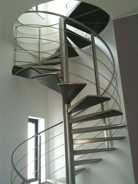 Production Of Steel And Wood Spiral Staircase To A Private Developer In