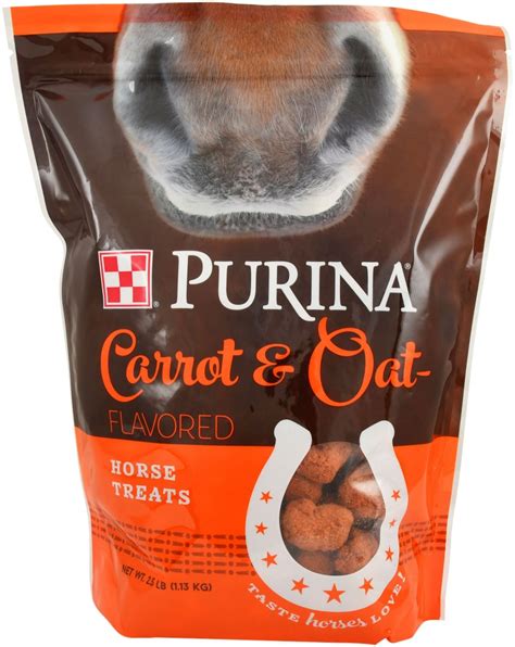 Purina Carrot And Oat Horse Treats 25 Lb Pandw