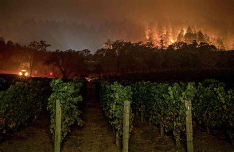 Glass Fire Has Now Damaged 17 Napa Valley Wineries As World Famous