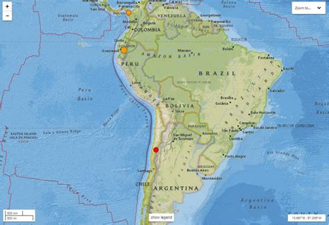 Sismo del 22 de mayo de 2020, oceáno pacífico. Cadena de sismos en Panamá, Chile y Ecuador causa ...