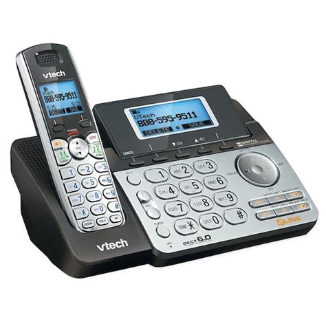 Vtech Cordless 2 Line Phone System With Digital Answering System