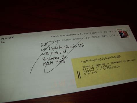 10 envelope for your letter, so that's easy to picture. Canada Post Proper Way To Address An Envelopes - ron leith auctions sale 45 page 83union wants ...