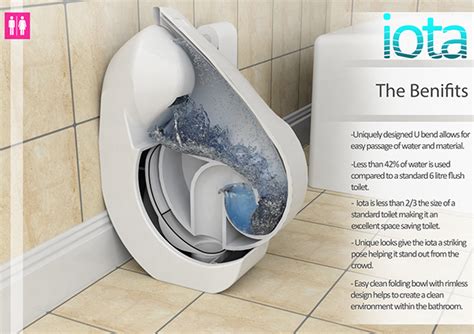 Iota Folding Toilet On Behance