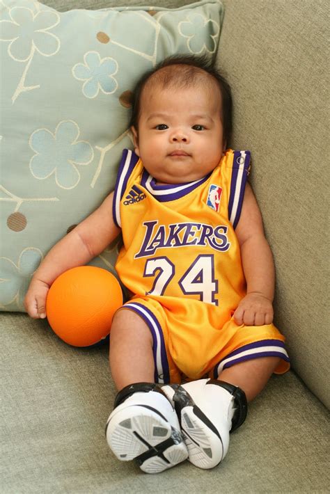 Lakers retired jerseys hanging inside the staples center in 2013. double whammy. baby + lakers HA | Smart baby products ...