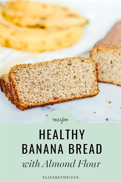 Healthy Banana Bread with Almond Flour (Gluten-Free ...