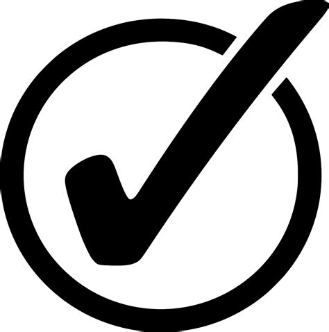 Svg Tick Checkbox Symbol Approve Free Svg Image And Icon Svg Silh