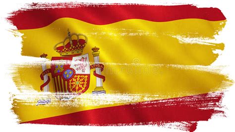 Bandera de españa ), wie es in der definiert ist , der spanischen verfassung von 1978 , besteht aus drei horizontalen streifen: Spanien flagga stock illustrationer. Illustration av våg ...