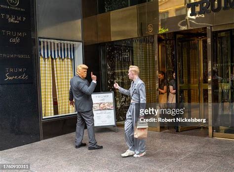 Donald Trump Impersonator Neil Greenfield Confronts A Shopper October