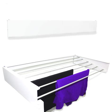 Buy Optimus Wall Ed Drying Rack Clothes Airer Indoor Outdoor Foldable