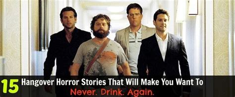 These Hangover Horror Stories Will Make You Want To Stay Away From Alcohol 22 Pics