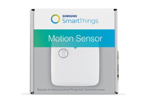 Samsung SmartThings Motion Sensor | Smartthings, Motion sensor, Sensor