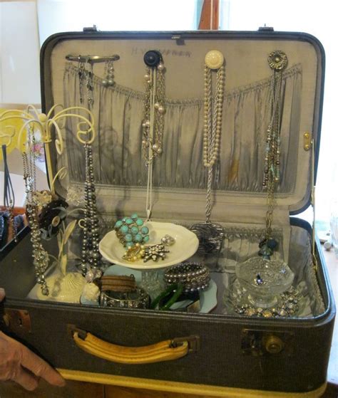 Vintage Suitcase Ideas Vintage Suitcase Jewelry Box I Love It