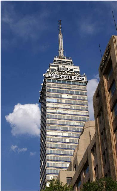 Torre Latinoamericana Un Icono De La Ciudad Cumple 64 Años ~ Caminando