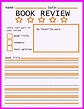 Book Review Template for Kids (Tips & Activities) - Go Science Girls ...