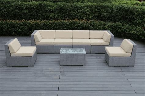 Shop wayfair for the best ohana patio furniture. Beautiful Outdoor Patio Wicker Furniture Deep Seating Gray ...