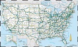 Map Of Usa Highways And Cities – Topographic Map of Usa with States