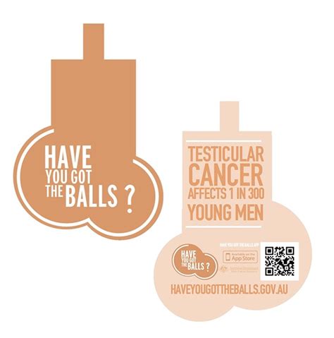 How often should i examine myself? Have You Got The Balls? Awareness Campaign on Behance
