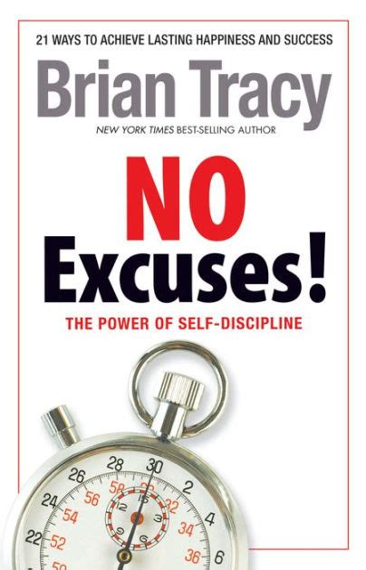 No Excuses By Brian Tracy Hardcover Barnes And Noble®