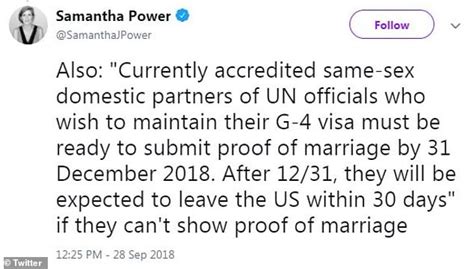 Trump Halts Visas For Unmarried Same Sex Foreign Diplomats Partners Daily Mail Online