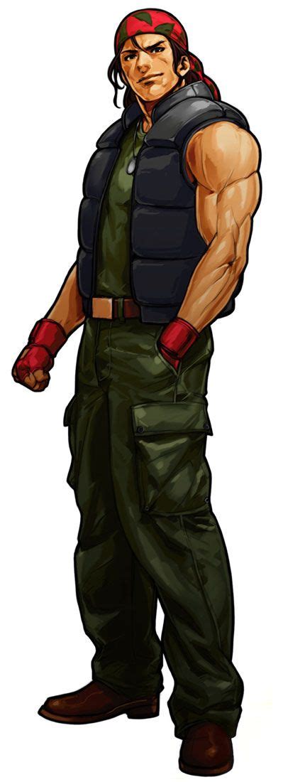 Ralf Jones Official Render Art From King Of Fighters Xi King Of