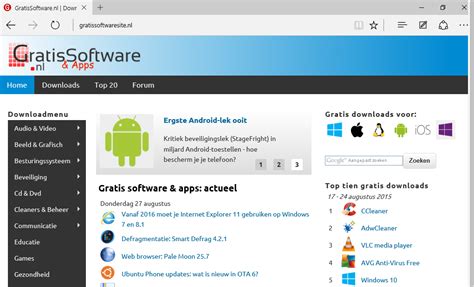 Microsoft provides online installer for downloading microsoft edge browser which is small in size and doesn't contain full setup files. Microsoft Edge | GratisSoftware.nl Downloads