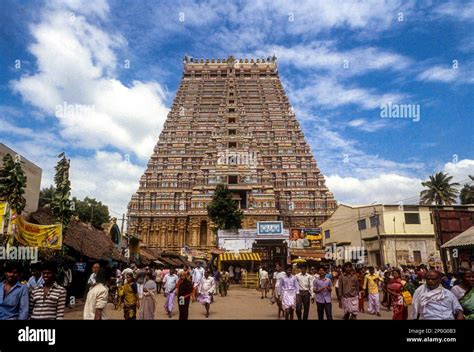 Tallest Temple Tower In India Sri Ranganathaswamy Temple Thiruvarangam