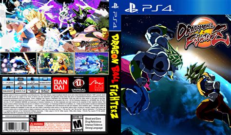 Ps4 Dragon Ball Fighterz Cover Art Dragonballfighterz