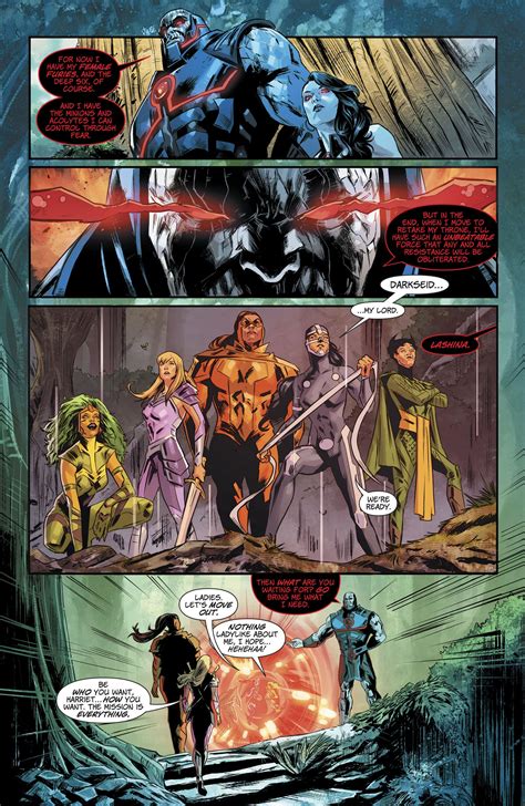 Wonder Woman 39 Darkseid And The Female Furies Batman Comic Art