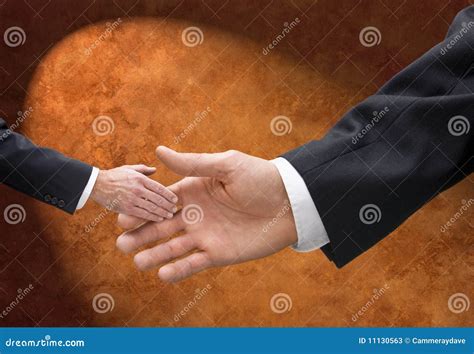 Big Or Small Business Handshake Stock Image Image Of Brother Equity