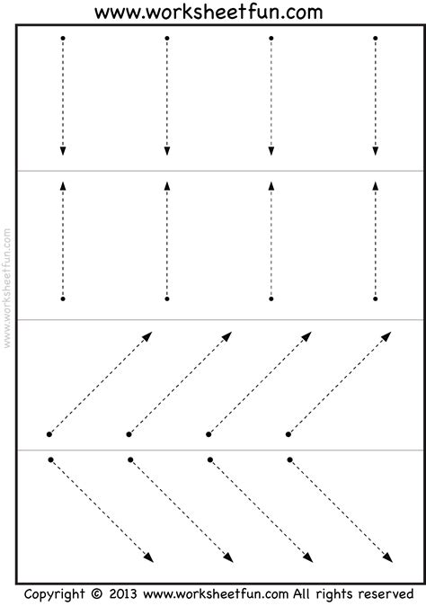 Horizontal Line Tracing Worksheets Name Tracing Generator Free