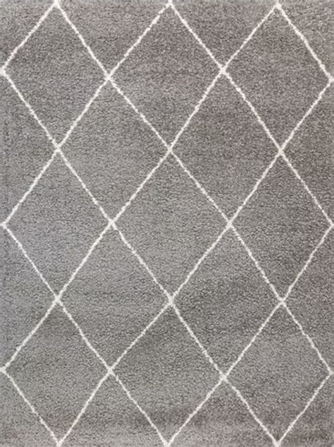 Gertmenian Holmby Diamond Shag Area Rug Shag Area Rug Area Rugs Rugs